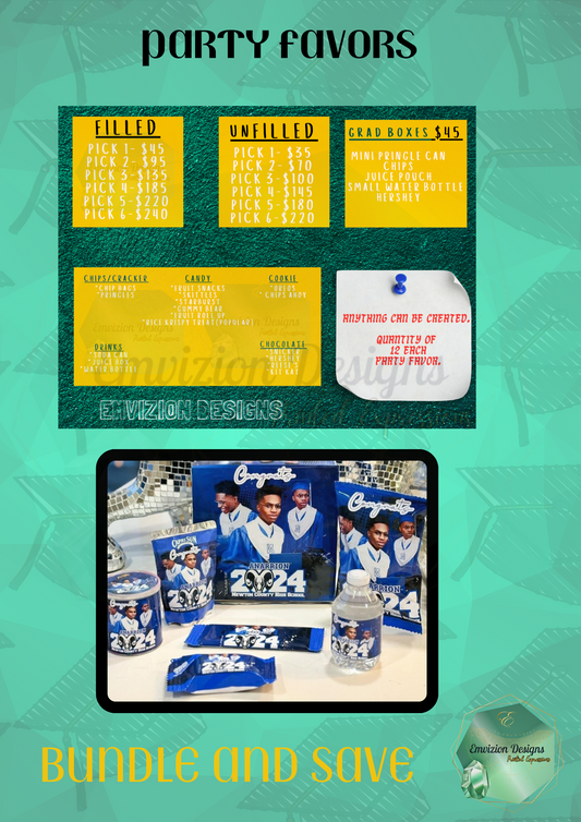 Graduation Party Favor Bundle