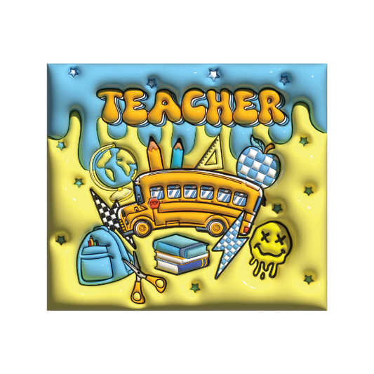 BUS DRIP 3D INFLATABLE TUMBLER