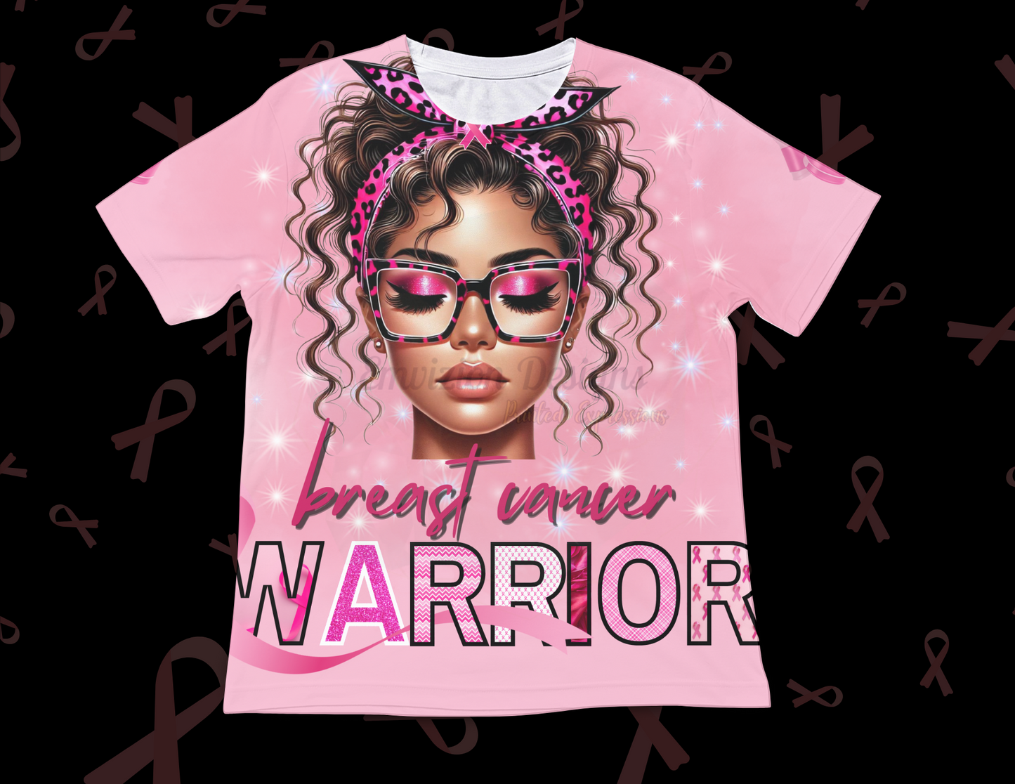 BREAST CANCER AWARENESS ALL OVER SHIRT
