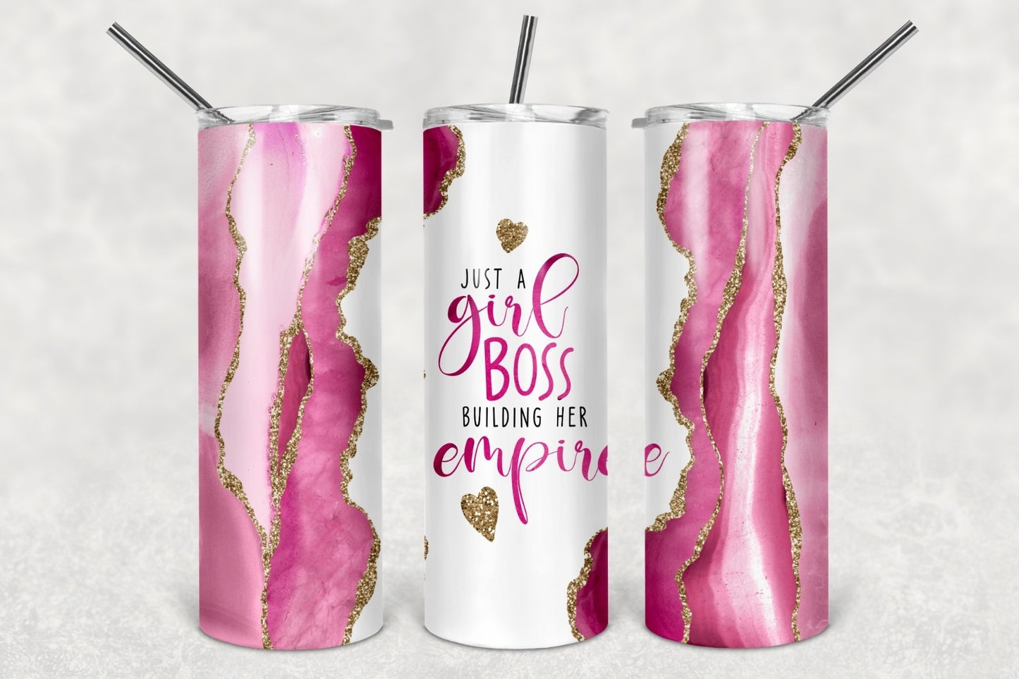 Girl Boss Tumbler 20oz.