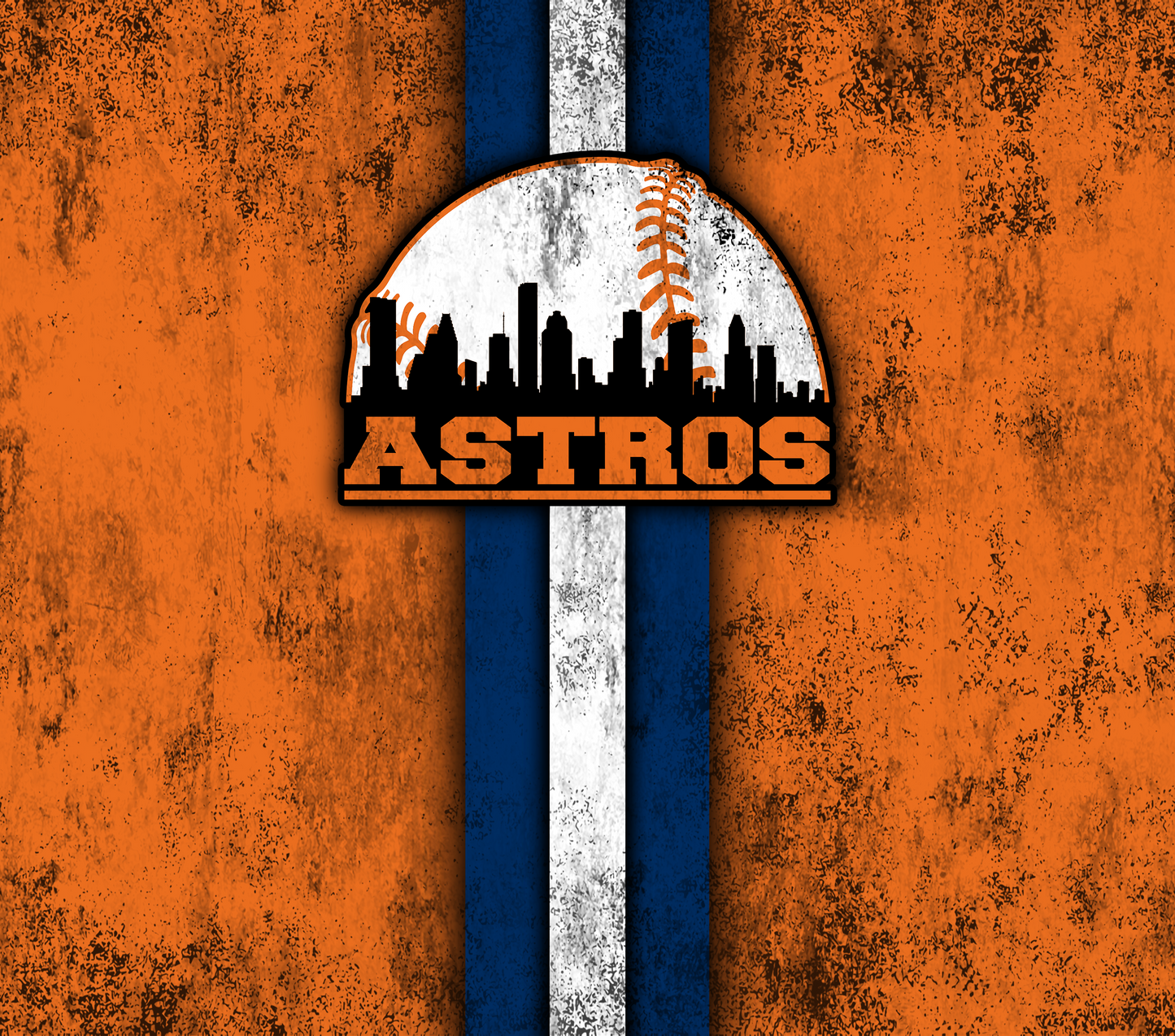 Distressed Houston Astros 20oz Tumblers