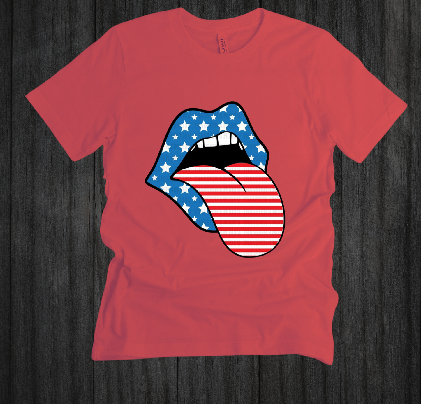 AMERICAN FLAG TONGUE