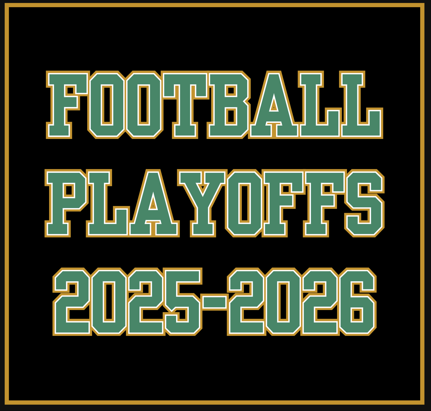 FOOTBALL PLAYOFFS 2025-2026
