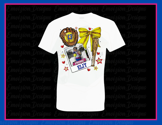 White Polaroid with Hearts