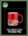 Glitter Color-Changing Mug