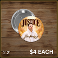 Justice for John Mendoza Jr. Memorial Button
