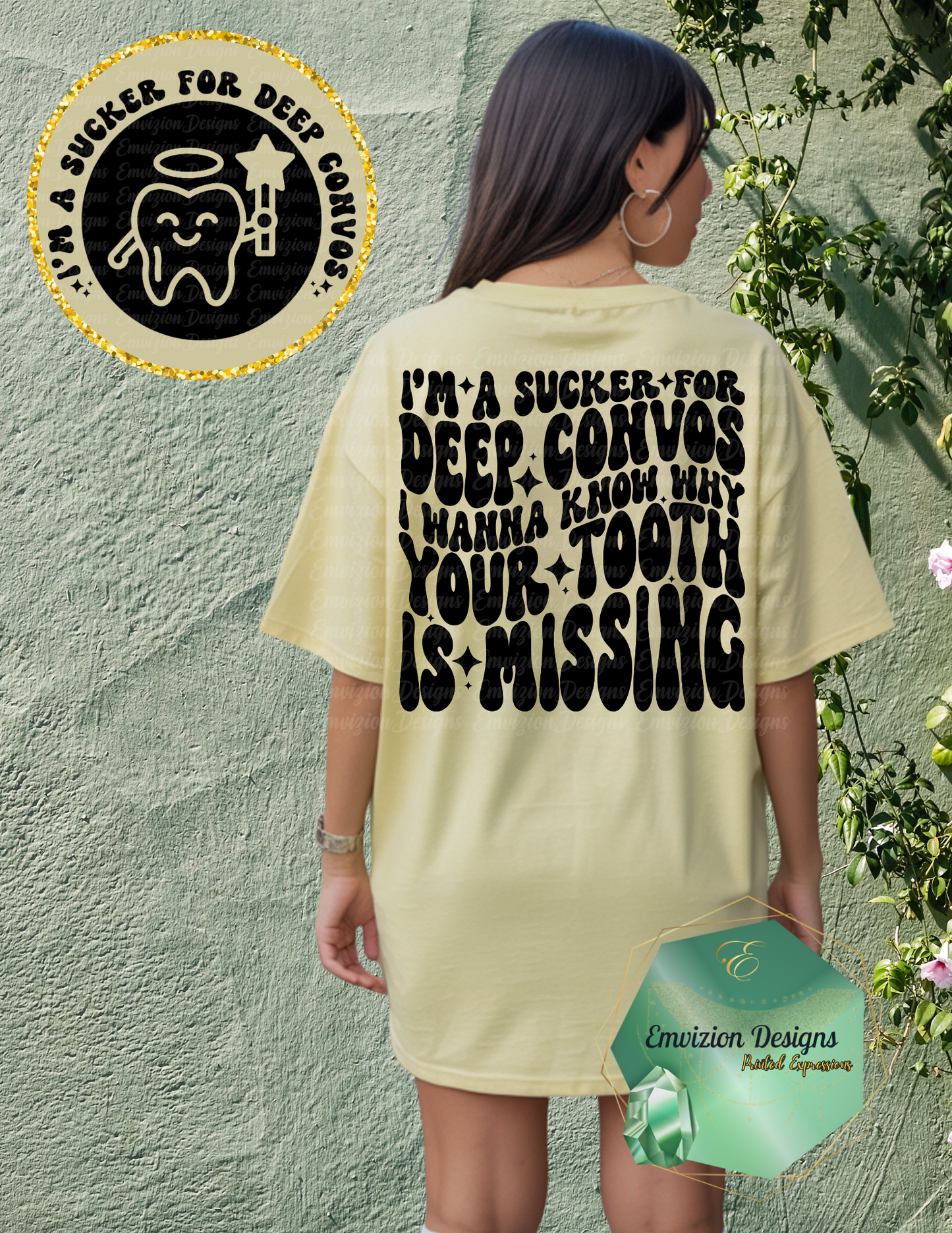 Deep Convos Tee