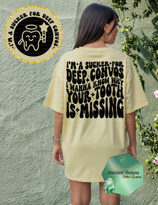 Deep Convos Tee