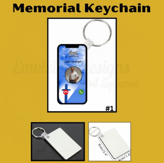 Memorial Keychain