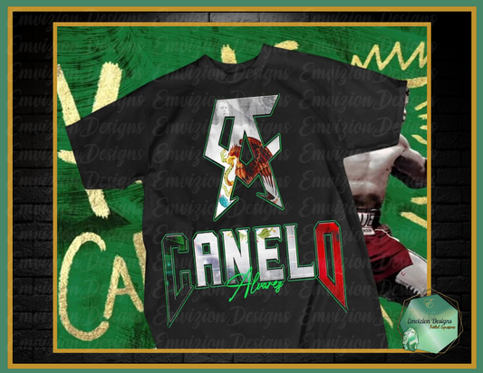 CANELO MEXICAN FLAG TEE