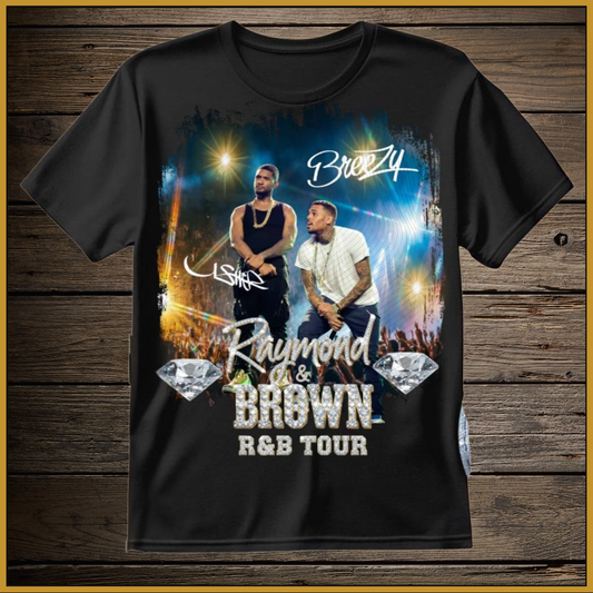 Raymond and Brown Stage Lights Signature Tour Tee