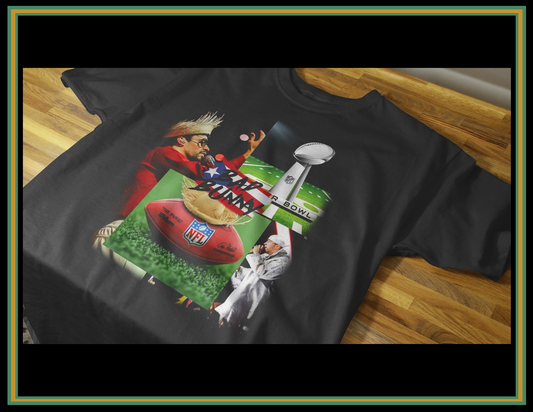 BAD BUNNY STAGGERED PICS