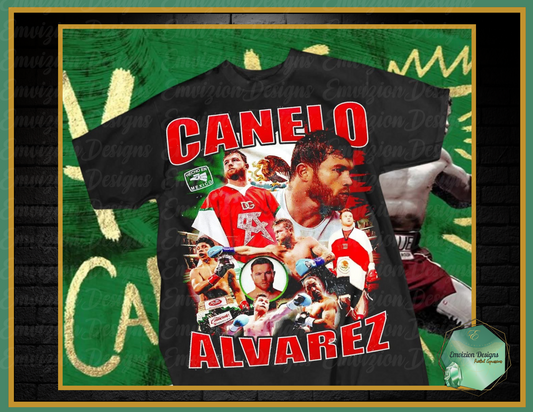 CANELO FIERCE RED TEE