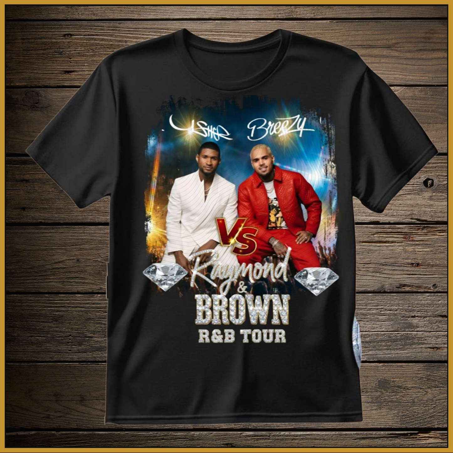 Raymond and Brown Versus Red Carpet Tour Tee
