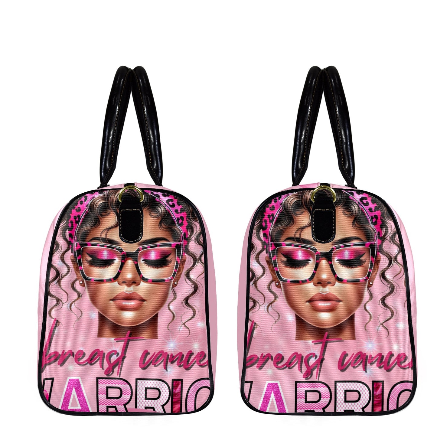 BREAST CANCER AWARENESS PINK DUFFEL BAG
