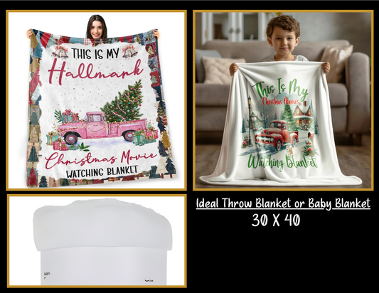 Throw Blanket 30×40