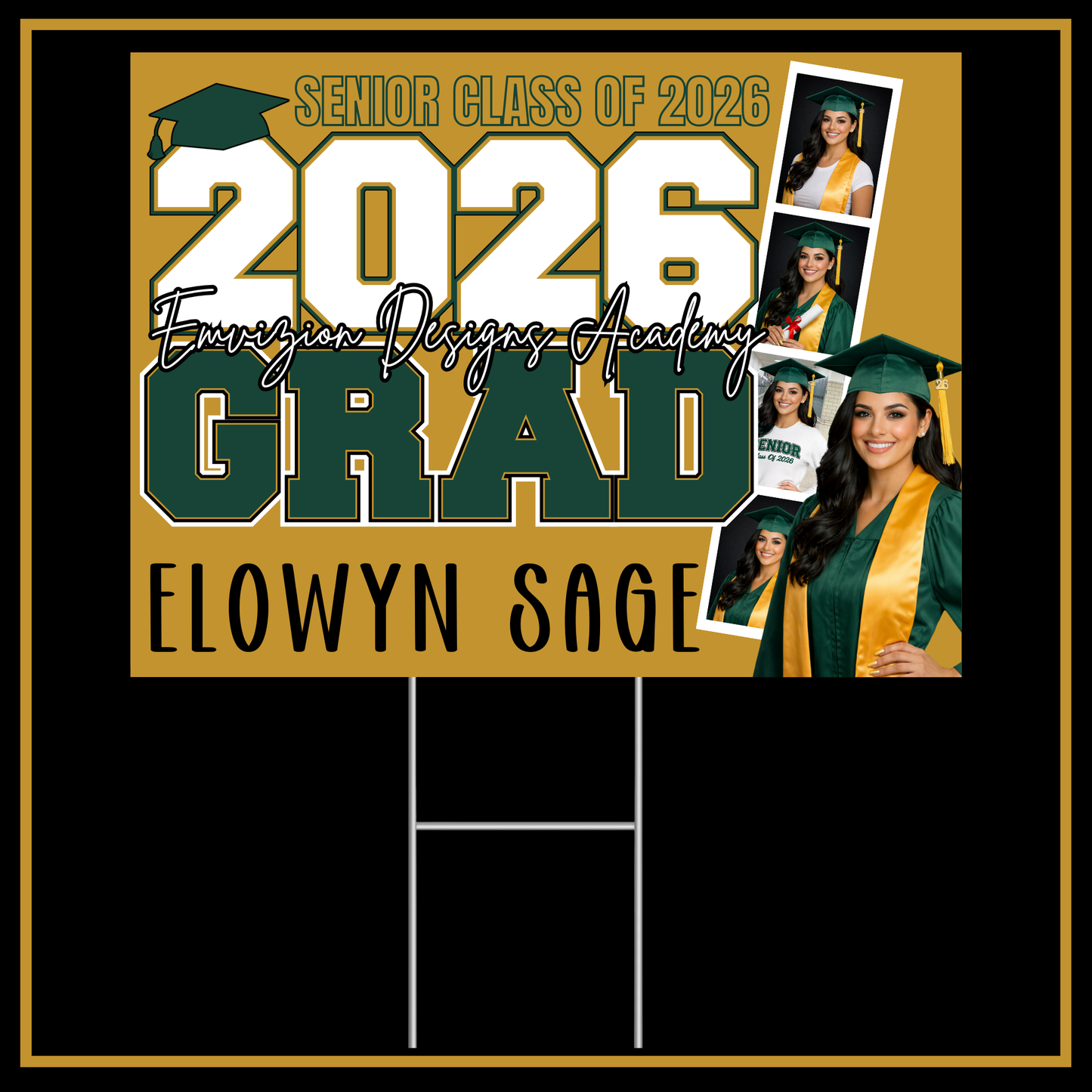 Double Sided Yard Sign