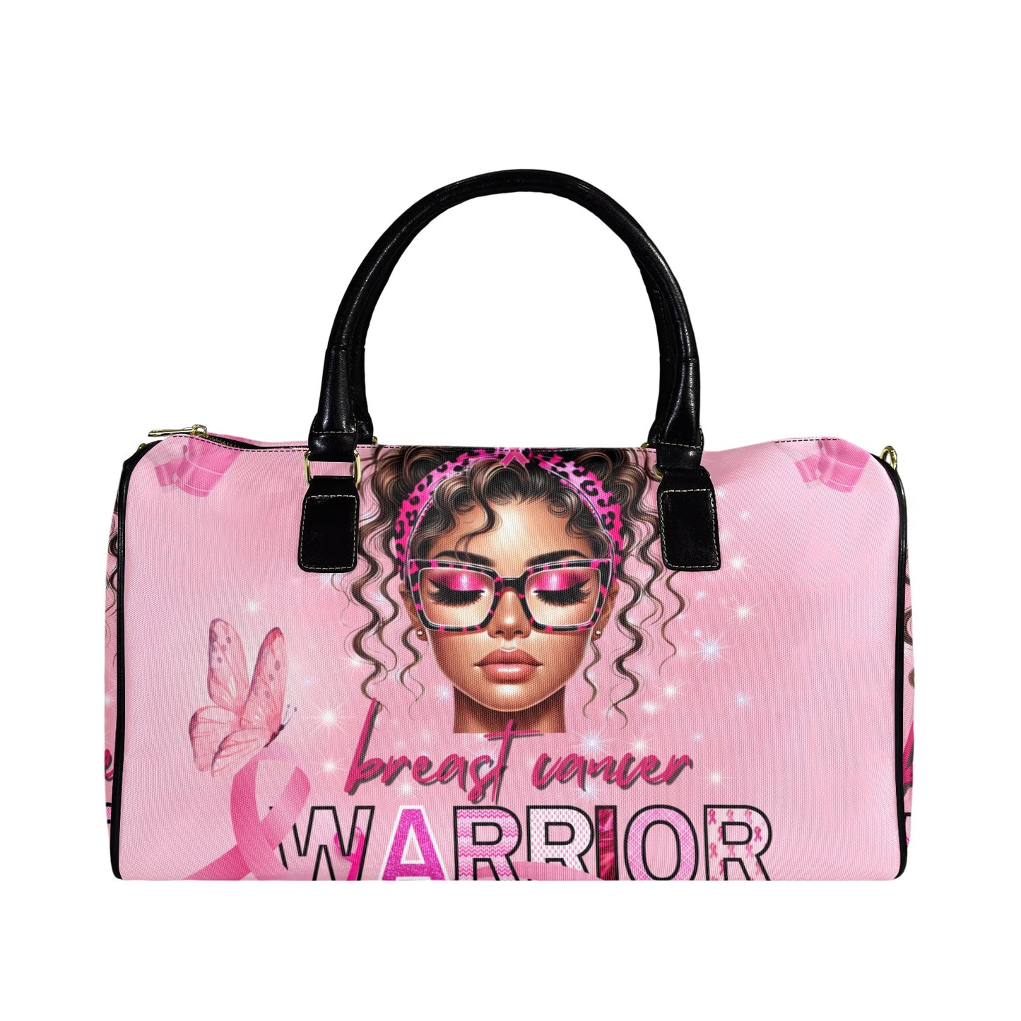 BREAST CANCER AWARENESS PINK DUFFEL BAG
