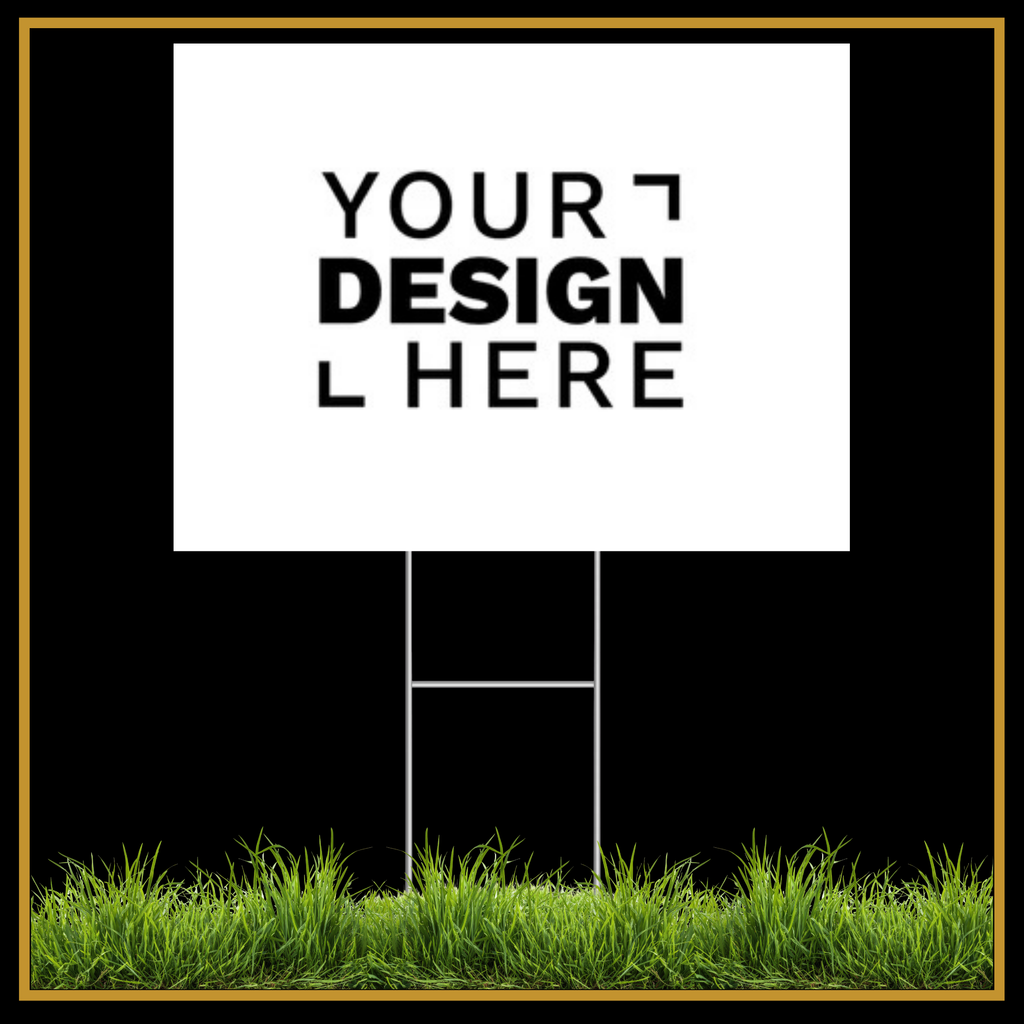 Single Sided Yard Sign