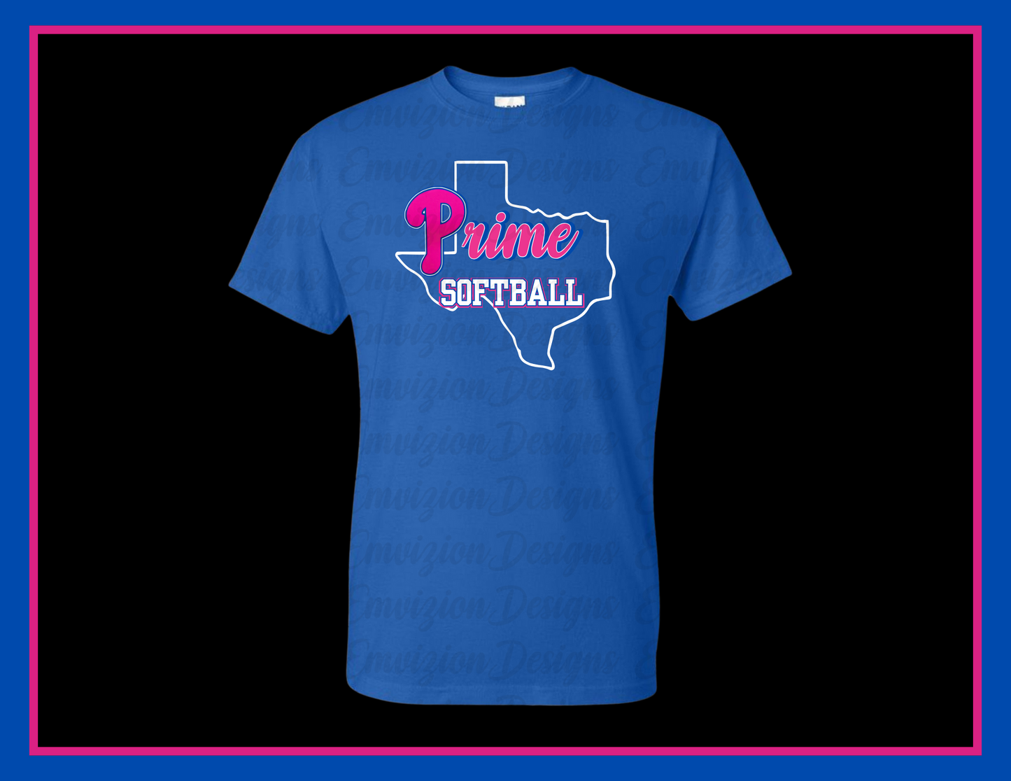 Dri-Fit Blue Prime Logo