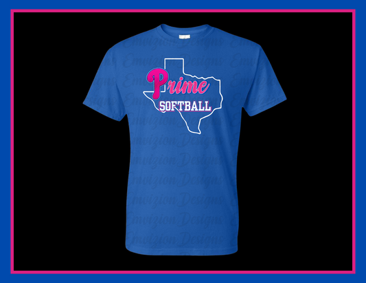 Dri-Fit Blue Prime Logo