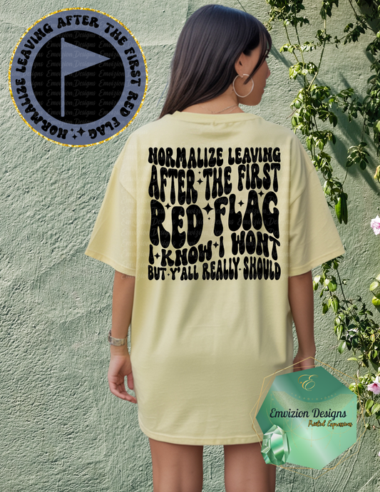 Normalize Leaving Tee