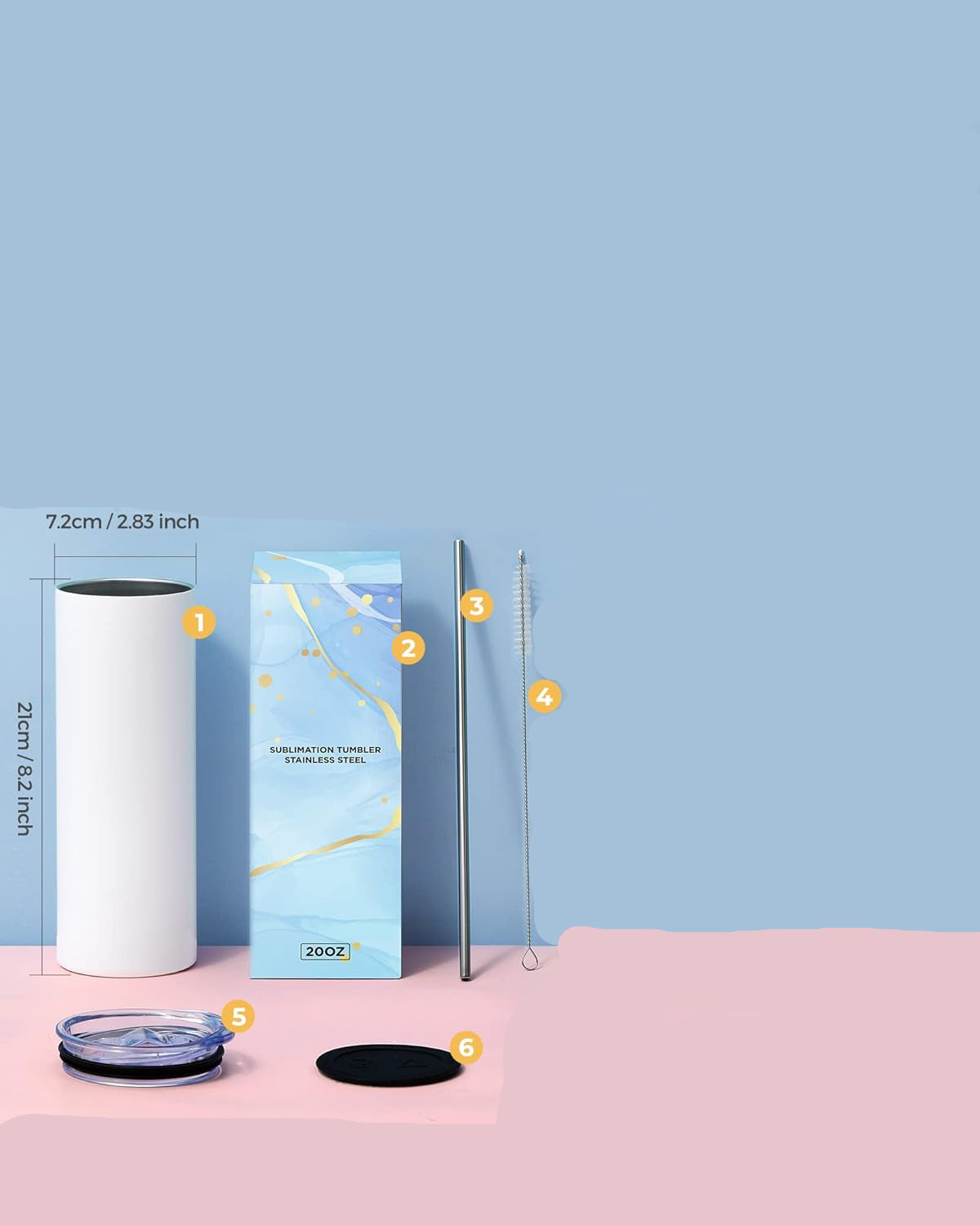 Customize your 20oz. tumbler