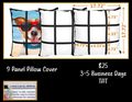 9-Panel Photo Pillow Cover
