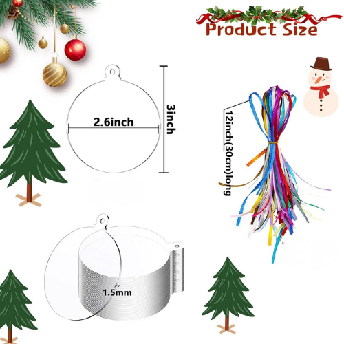 Acrylic Christmas Ornament