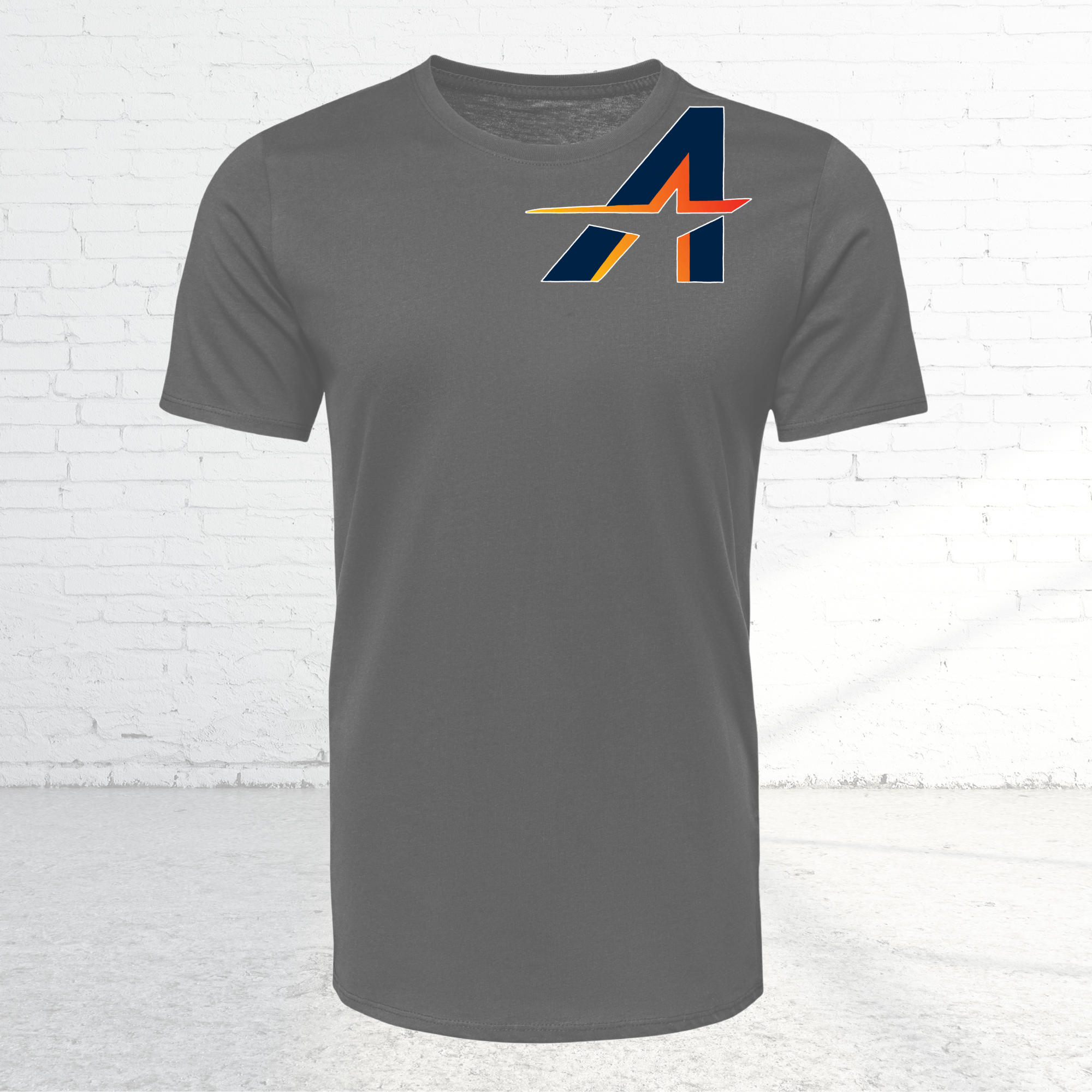 ASTROS COLLAR LOGO TEE