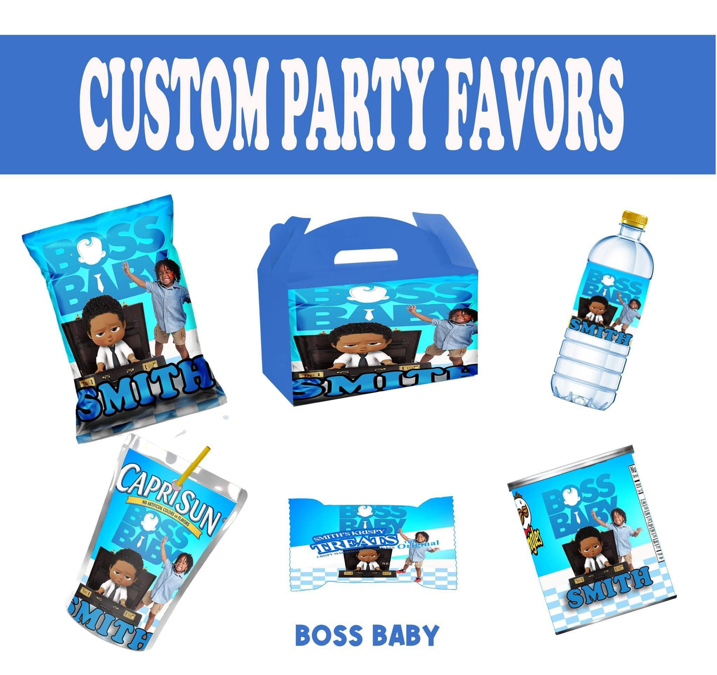 Blue Boss Baby Party Bundle