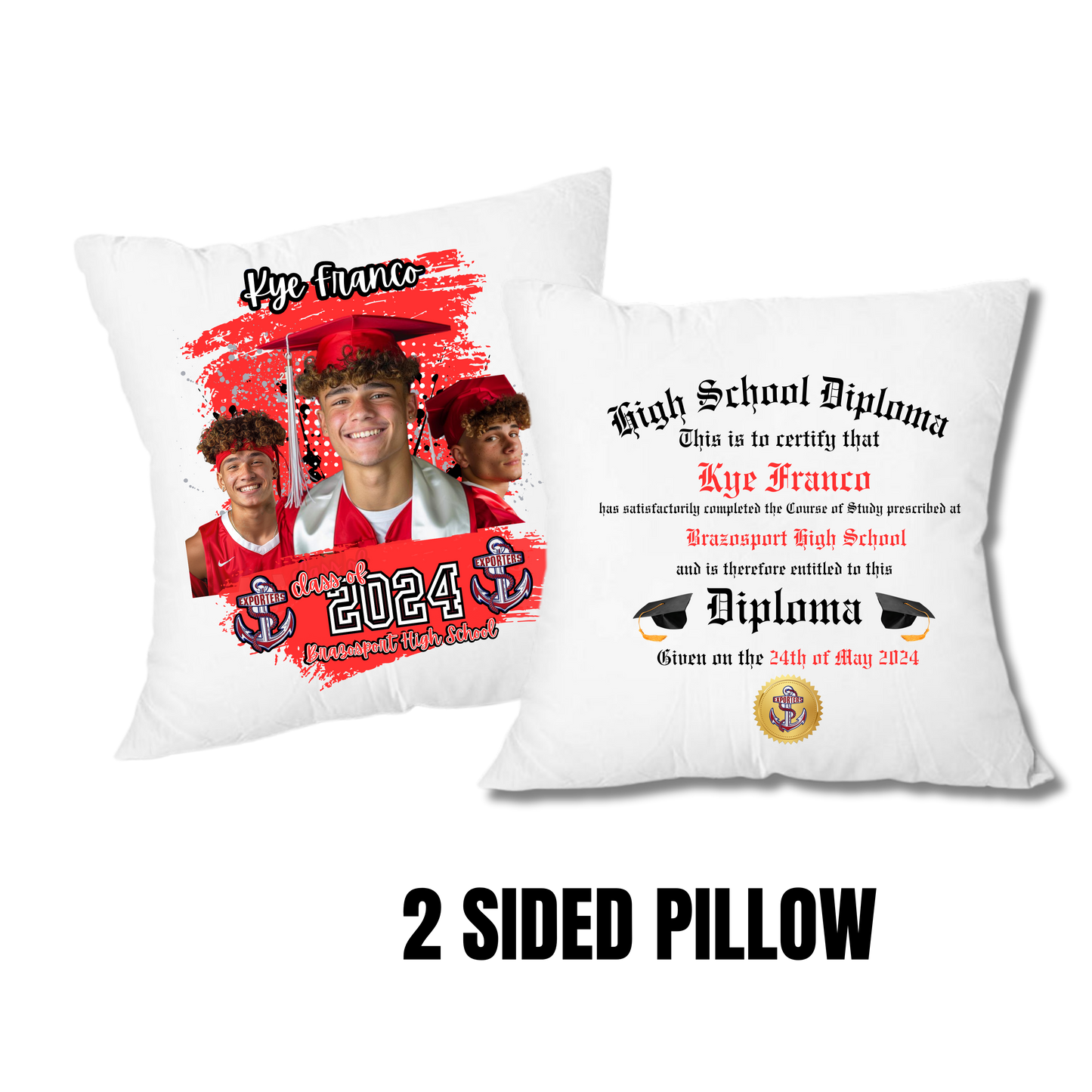Diploma Pillow