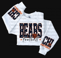 CHICAGO BEARS CREWNECK WITH SLEEVE DESIGNS