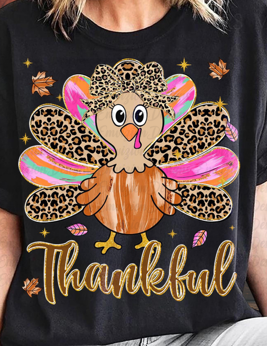 CUTE GIRL TURKEY TEE