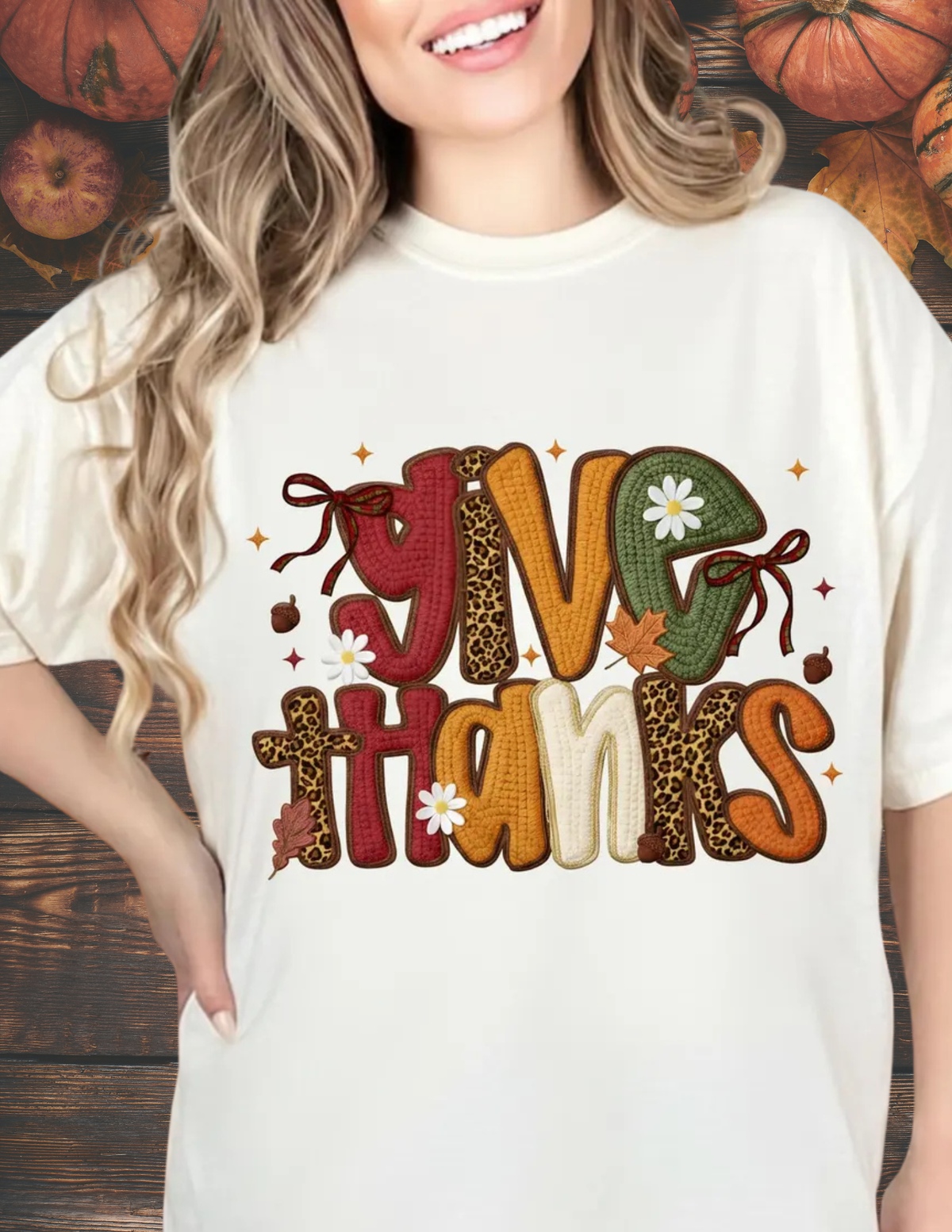 Coquette Give Thanks Tee