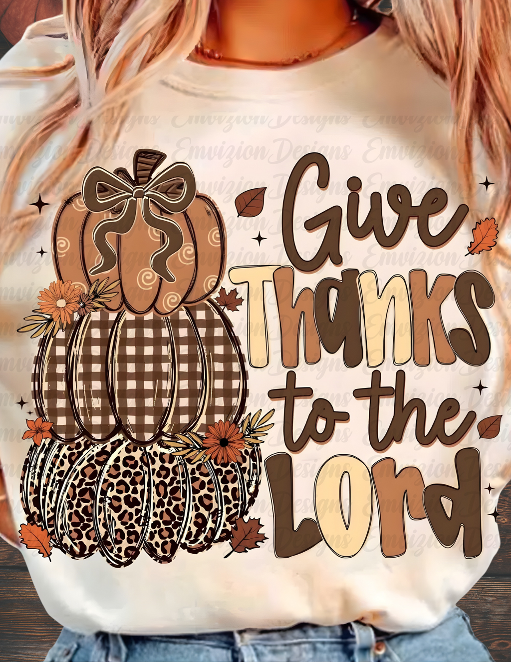 GIVE THANKS TO THE LORD TEE