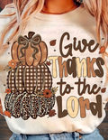 GIVE THANKS TO THE LORD TEE