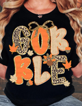 GOLD TRIM LEOPARD GOBBLE