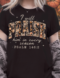 Floral Print Praise Tee