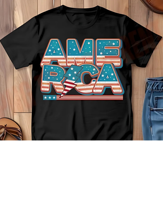 LIGHTNING AMERICA TEE