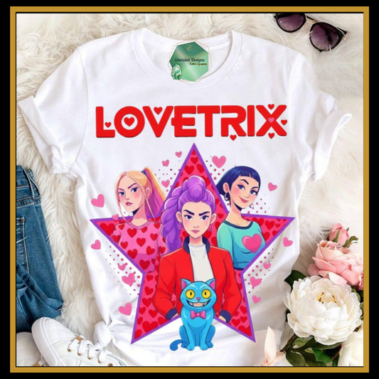 Lovetrix Purple Outline Star