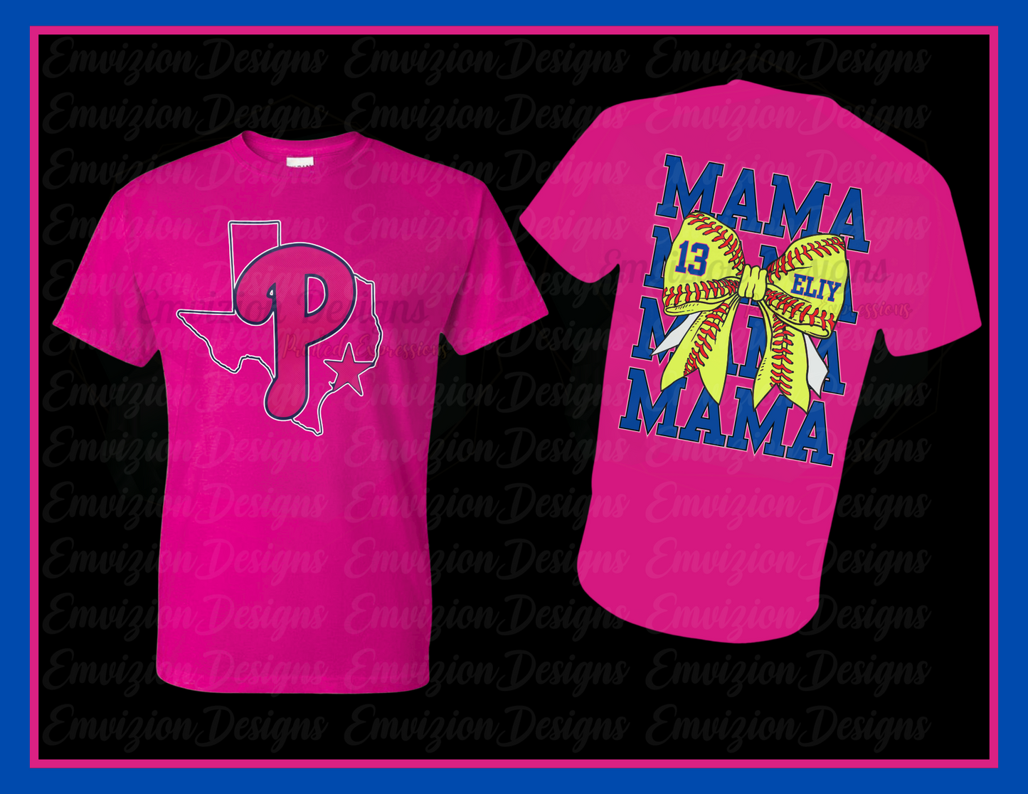 Dri-Fit Pink Softball Mama