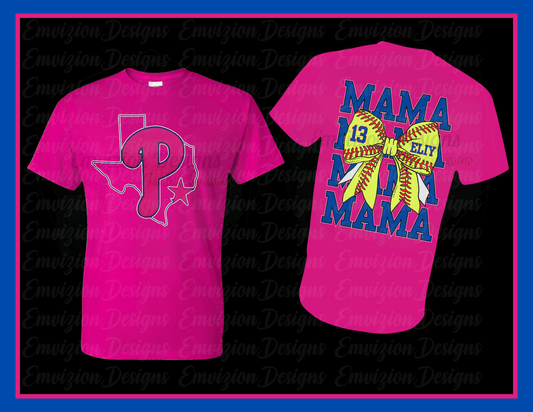 Dri-Fit Pink Softball Mama