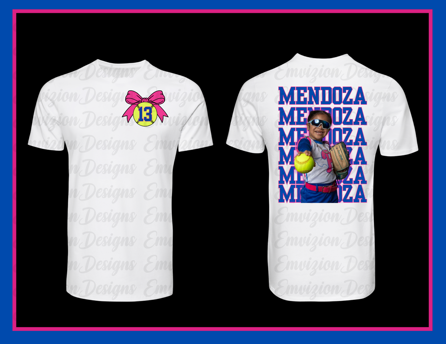 White Staggered Last Name