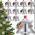 Silver Memorial Bell Ornament