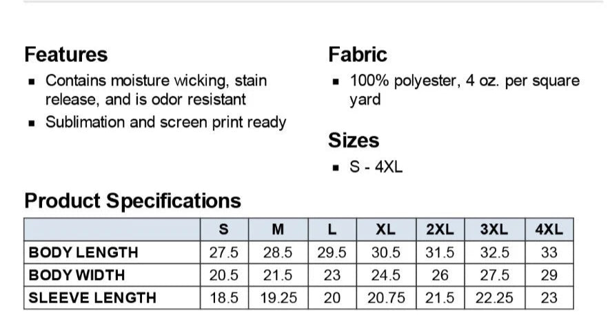 Dri-Fit Blue Prime Logo