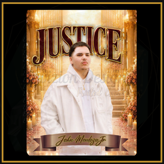 Justice for John Mendoza Jr. Memorial LED Candle