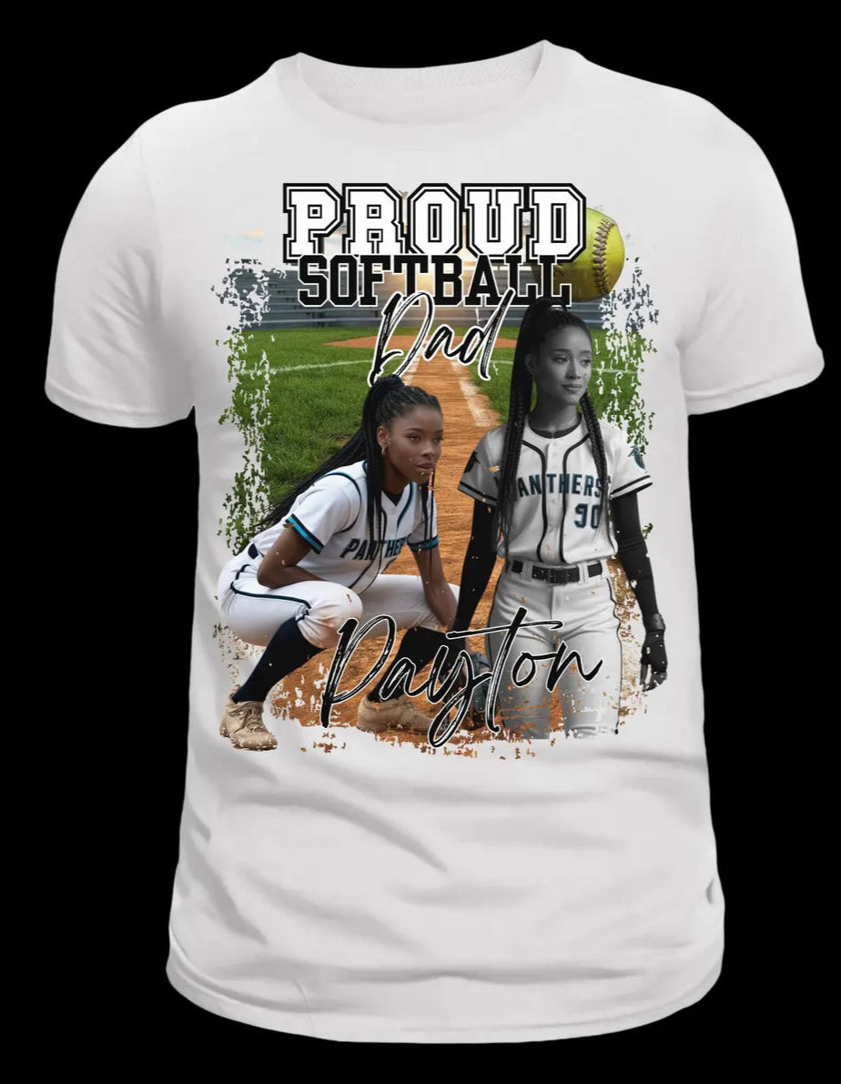 Proud Softball Dad/Mom