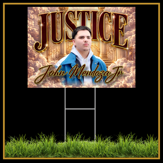 Single Sided Yard Sign