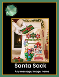 Personalized Santa Sack